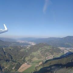 Verortung via Georeferenzierung der Kamera: Aufgenommen in der Nähe von Gemeinde Oberaich, 8600 Oberaich, Österreich in 1200 Meter